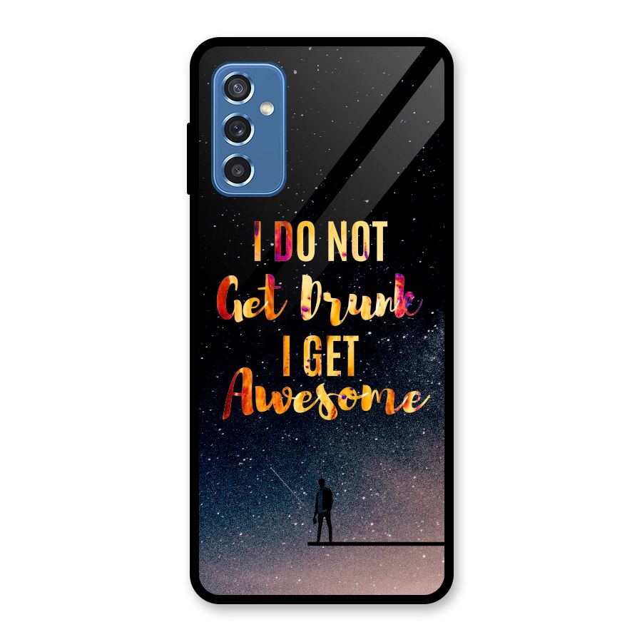 Get Awesome Glass Back Case for Galaxy M52 5G