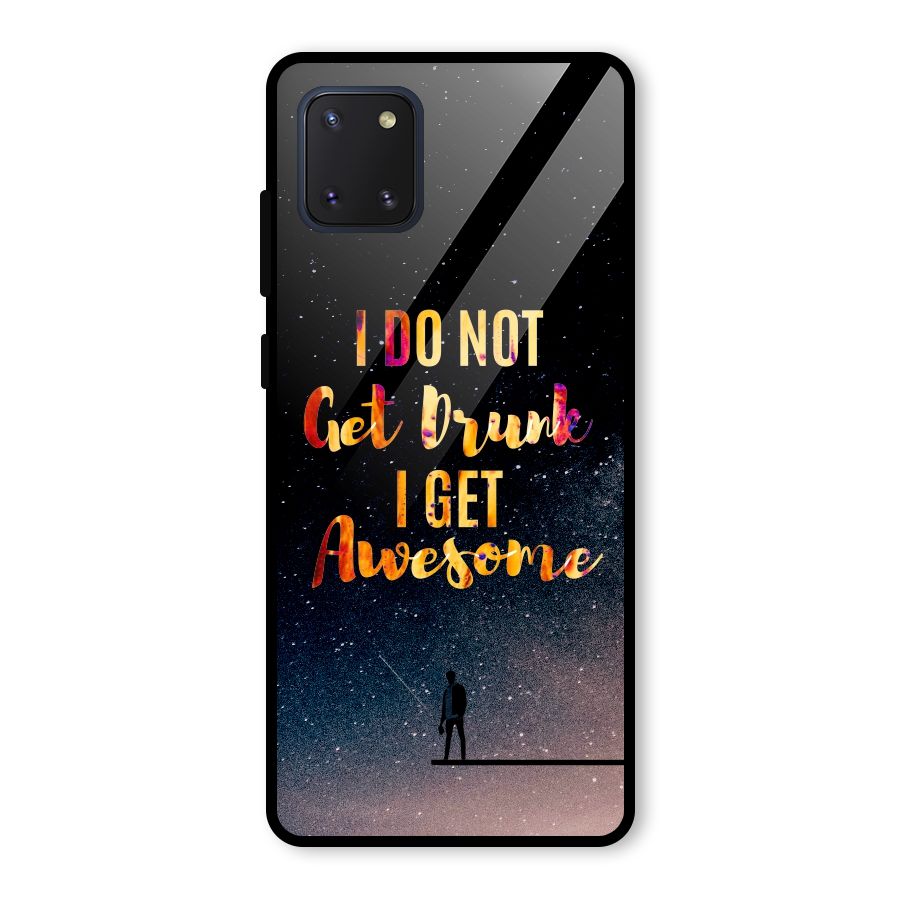 Get Awesome Glass Back Case for Galaxy Note 10 Lite