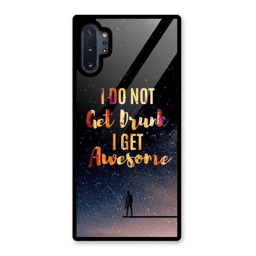 Get Awesome Glass Back Case for Galaxy Note 10 Plus