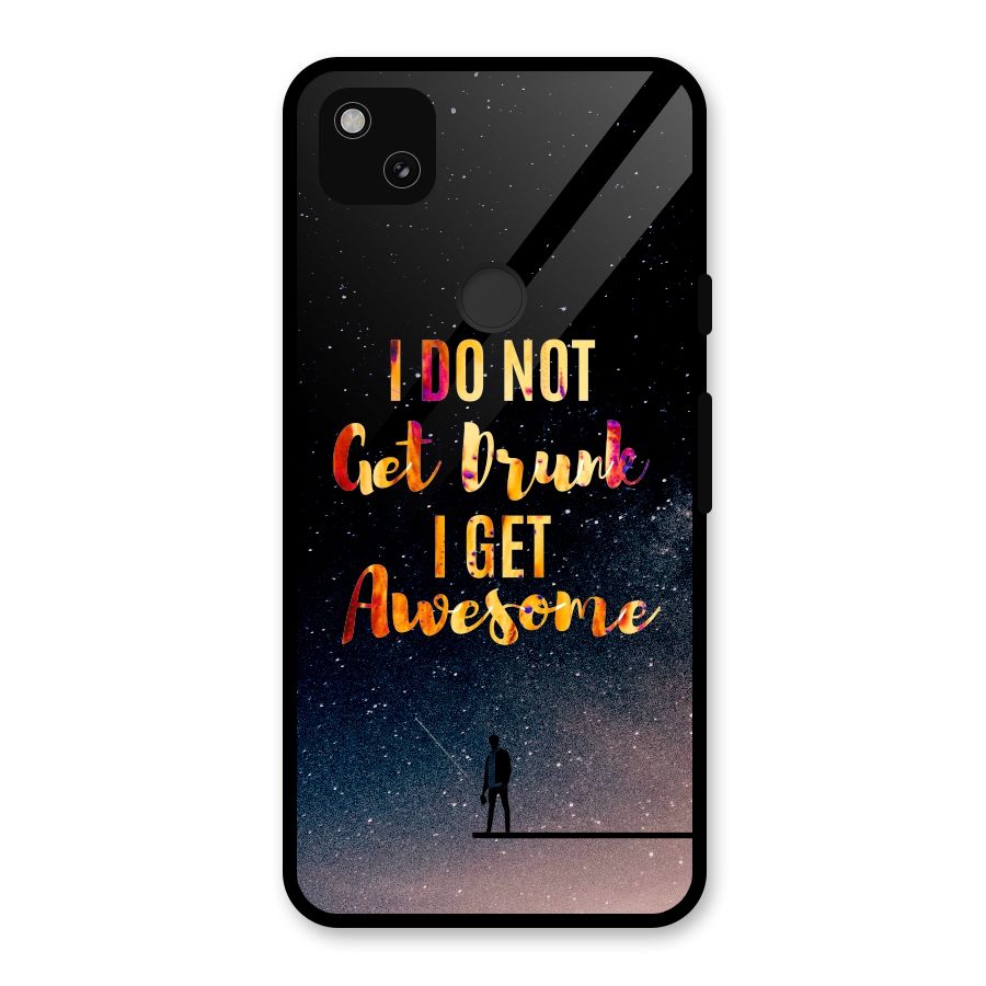 Get Awesome Glass Back Case for Google Pixel 4a