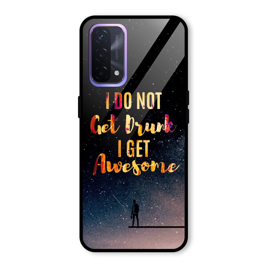 Get Awesome Glass Back Case for Oppo A74 5G