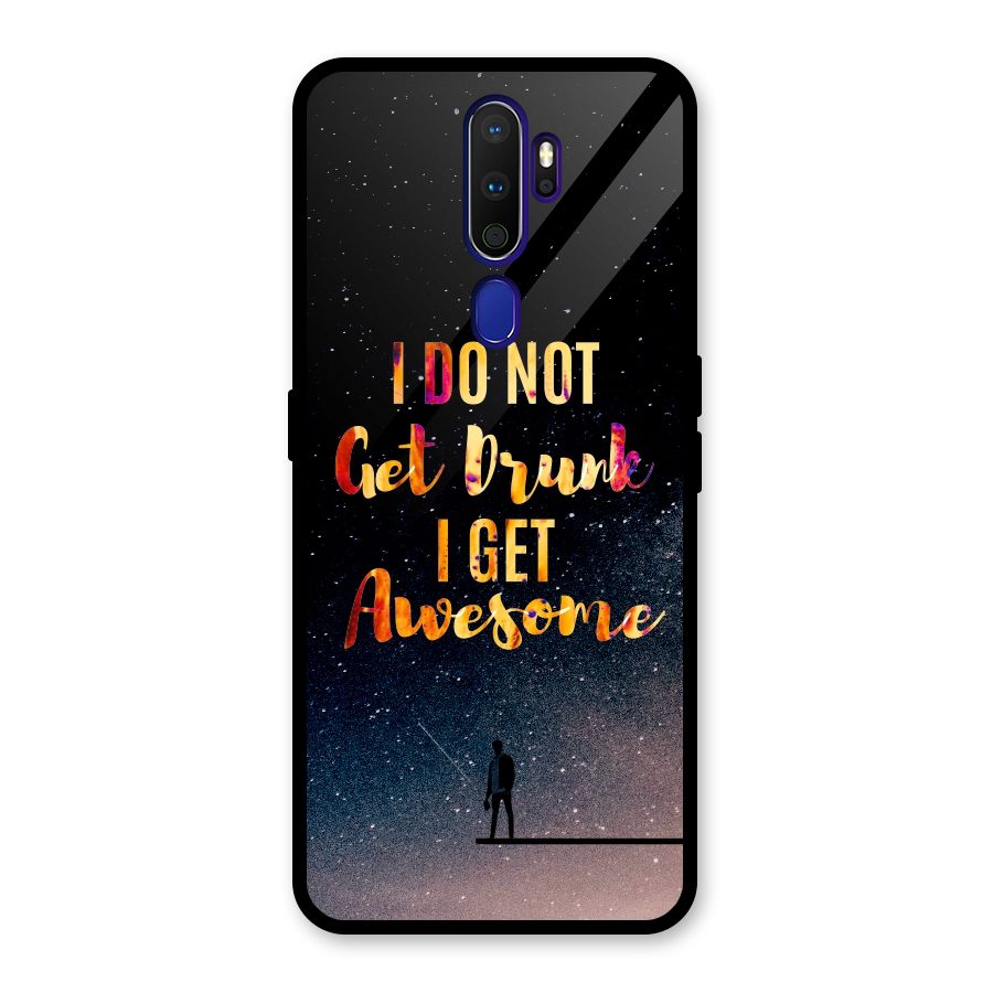 Get Awesome Glass Back Case for Oppo A9 (2020)