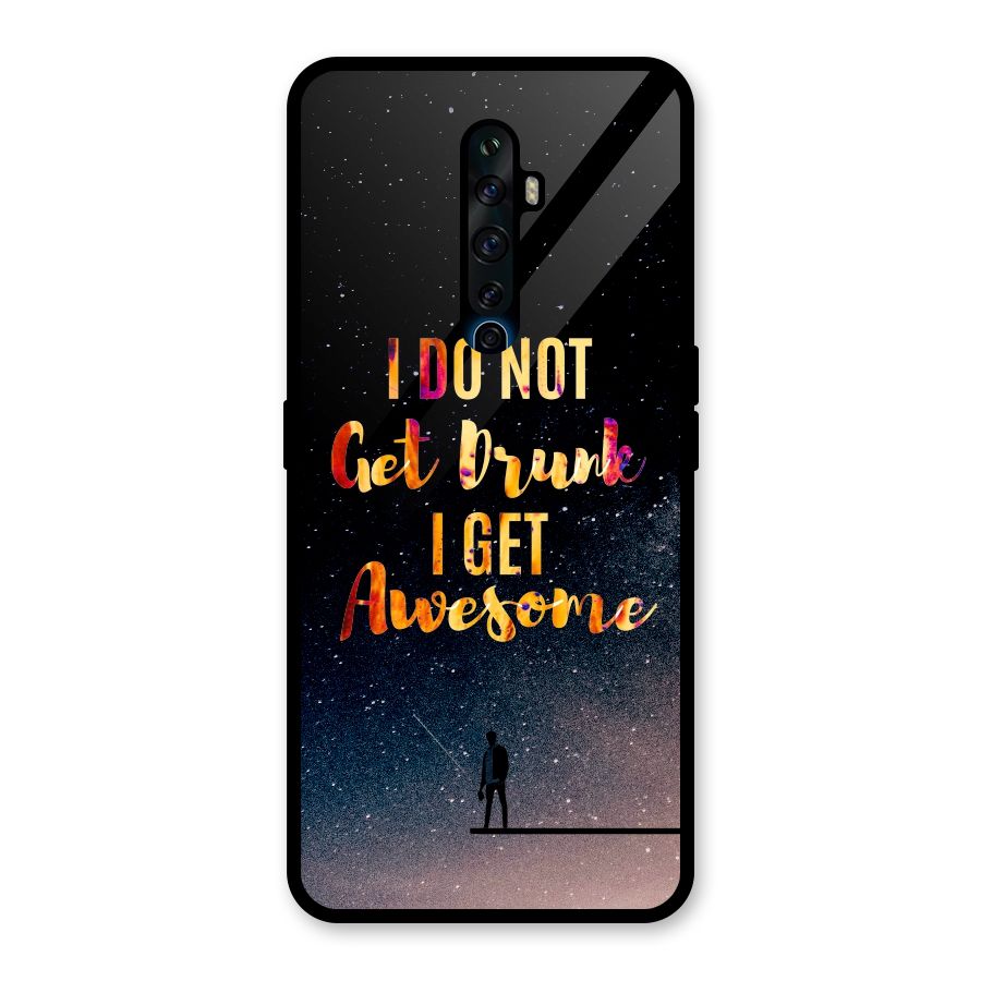 Get Awesome Glass Back Case for Oppo Reno2 F