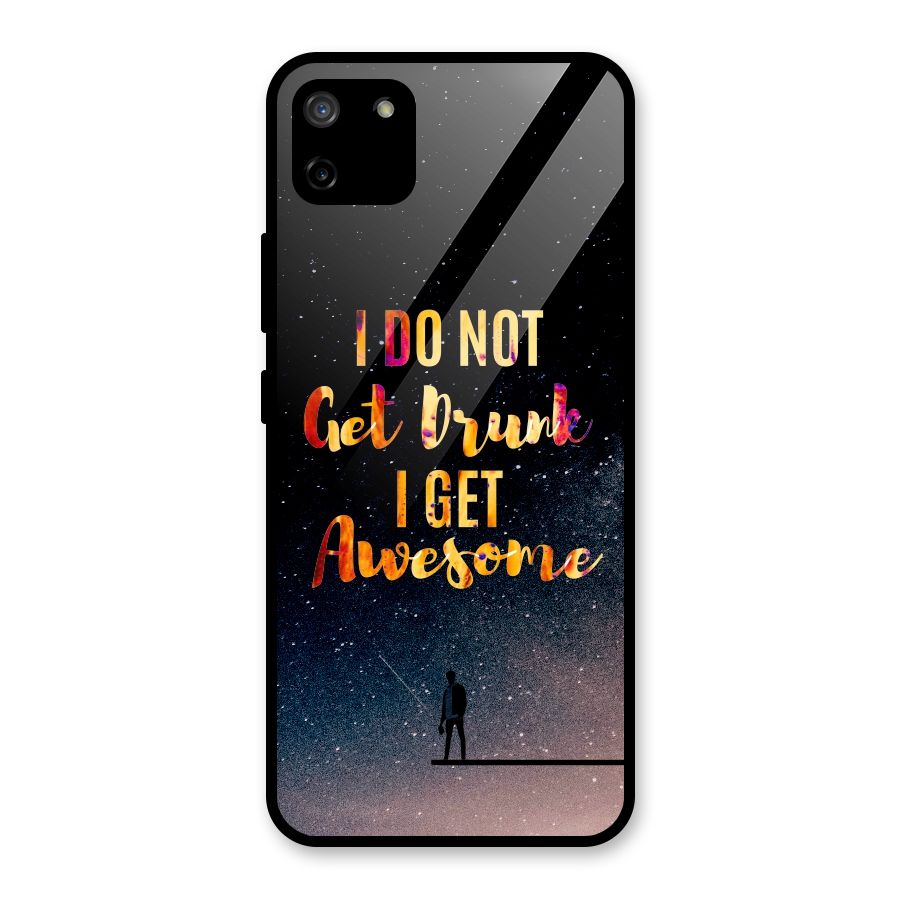 Get Awesome Glass Back Case for Realme C11