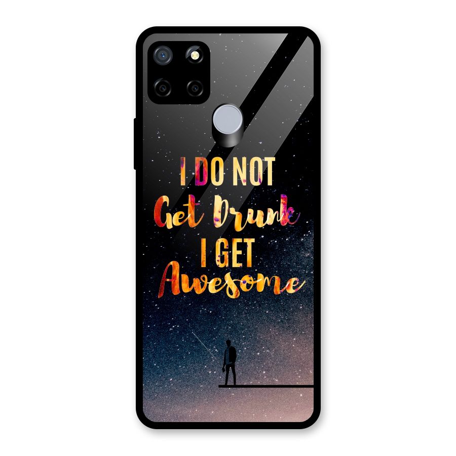 Get Awesome Glass Back Case for Realme Narzo 20