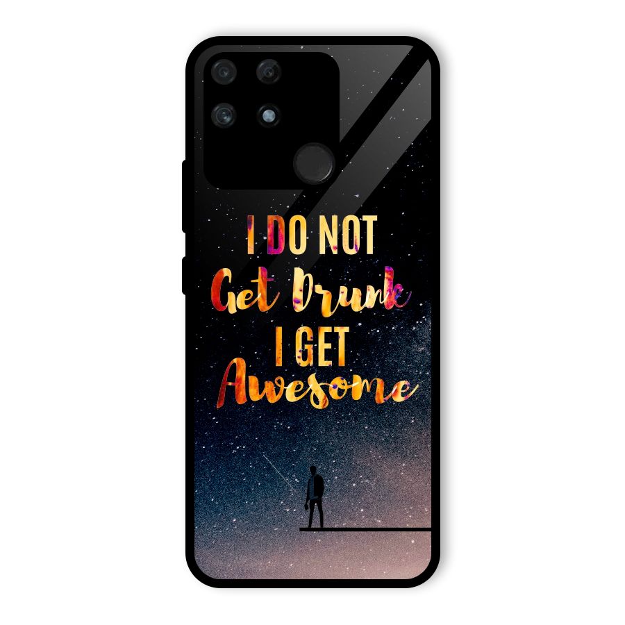 Get Awesome Glass Back Case for Realme Narzo 50A
