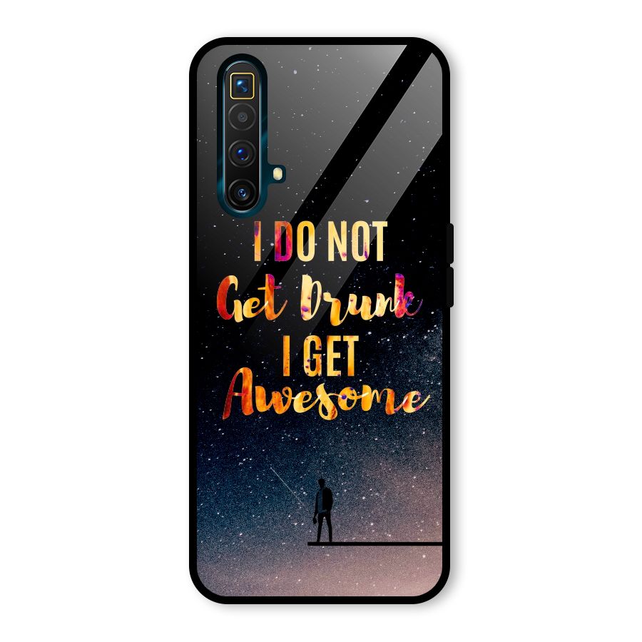 Get Awesome Glass Back Case for Realme X3