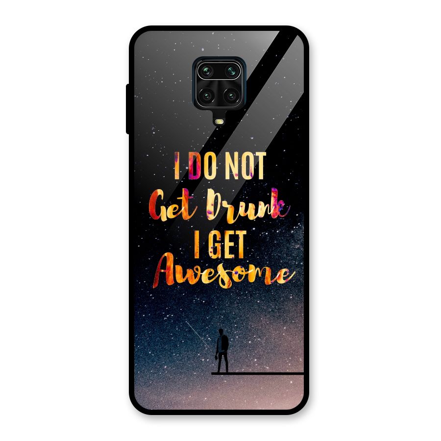 Get Awesome Glass Back Case for Redmi Note 9 Pro