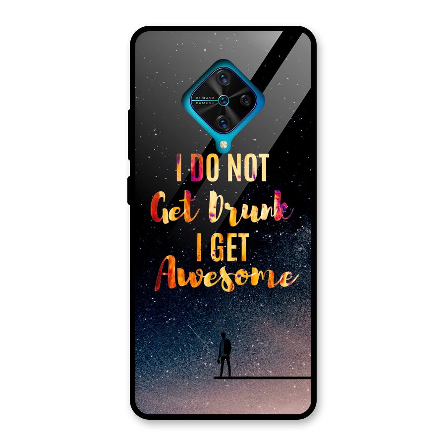 Get Awesome Glass Back Case for Vivo S1 Pro