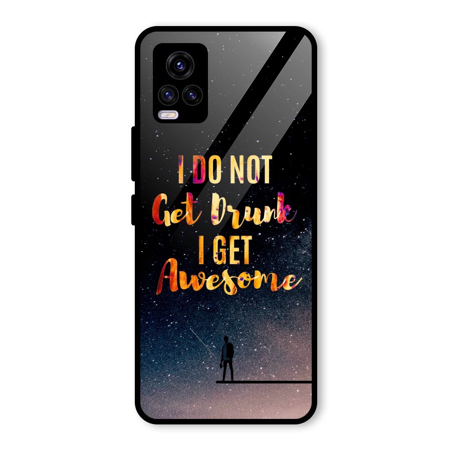 Get Awesome Glass Back Case for Vivo V20