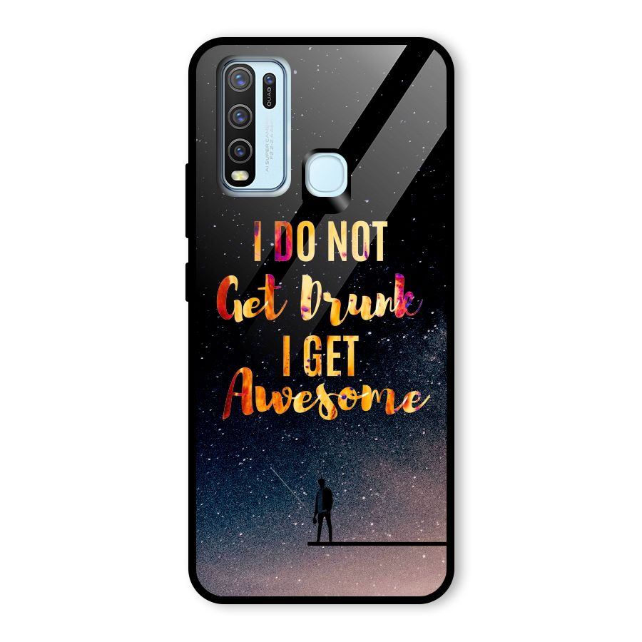 Get Awesome Glass Back Case for Vivo Y50