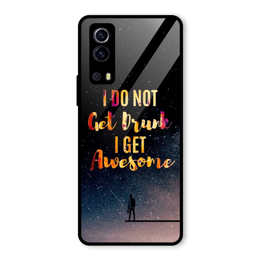 Get Awesome Glass Back Case for Vivo iQOO Z3