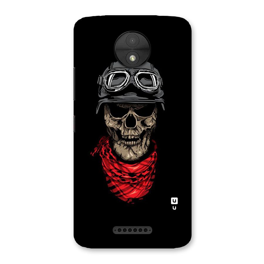 Ghost Swag Back Case for Moto C