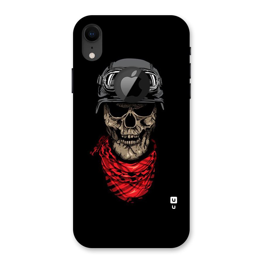 Ghost Swag Back Case for iPhone XR Logo Cut