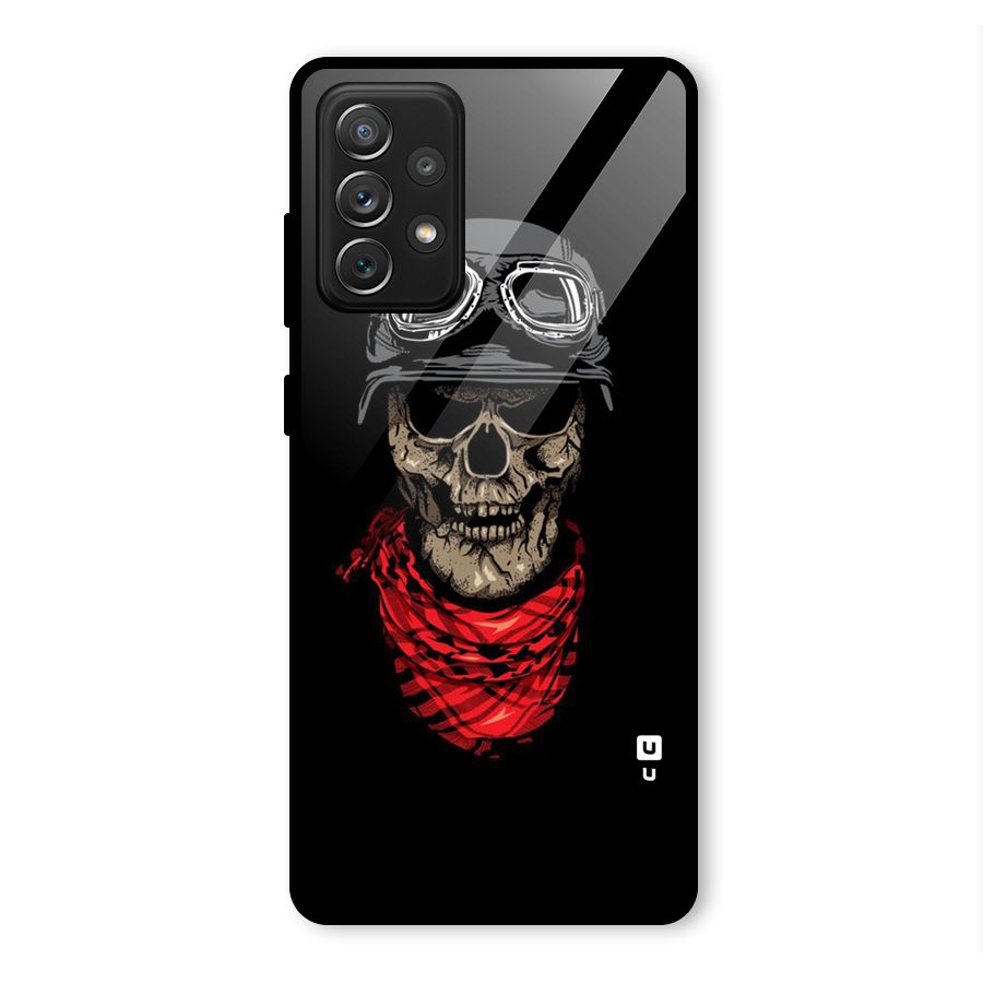 Ghost Swag Glass Back Case for Galaxy A72