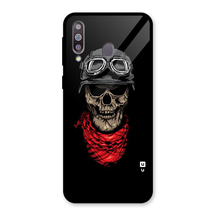 Ghost Swag Glass Back Case for Galaxy M30