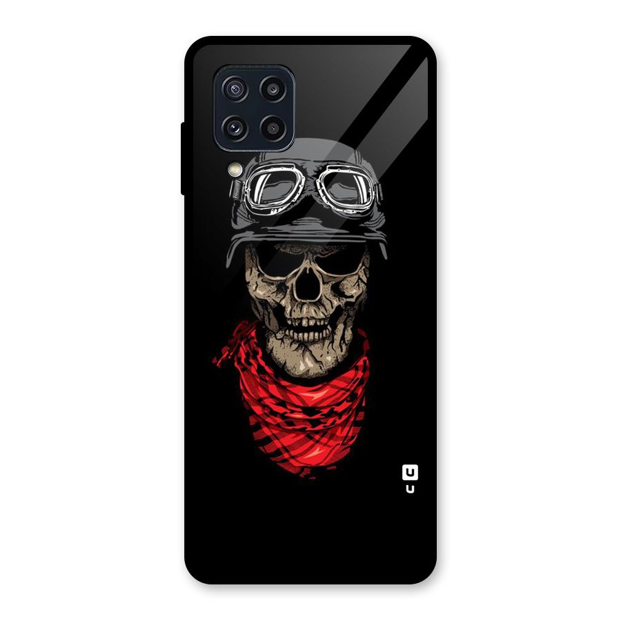 Ghost Swag Glass Back Case for Galaxy M32