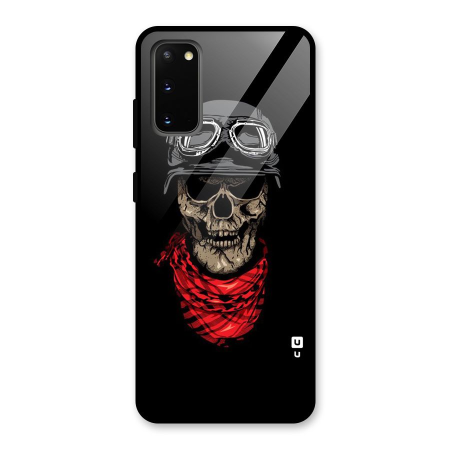 Ghost Swag Glass Back Case for Galaxy S20