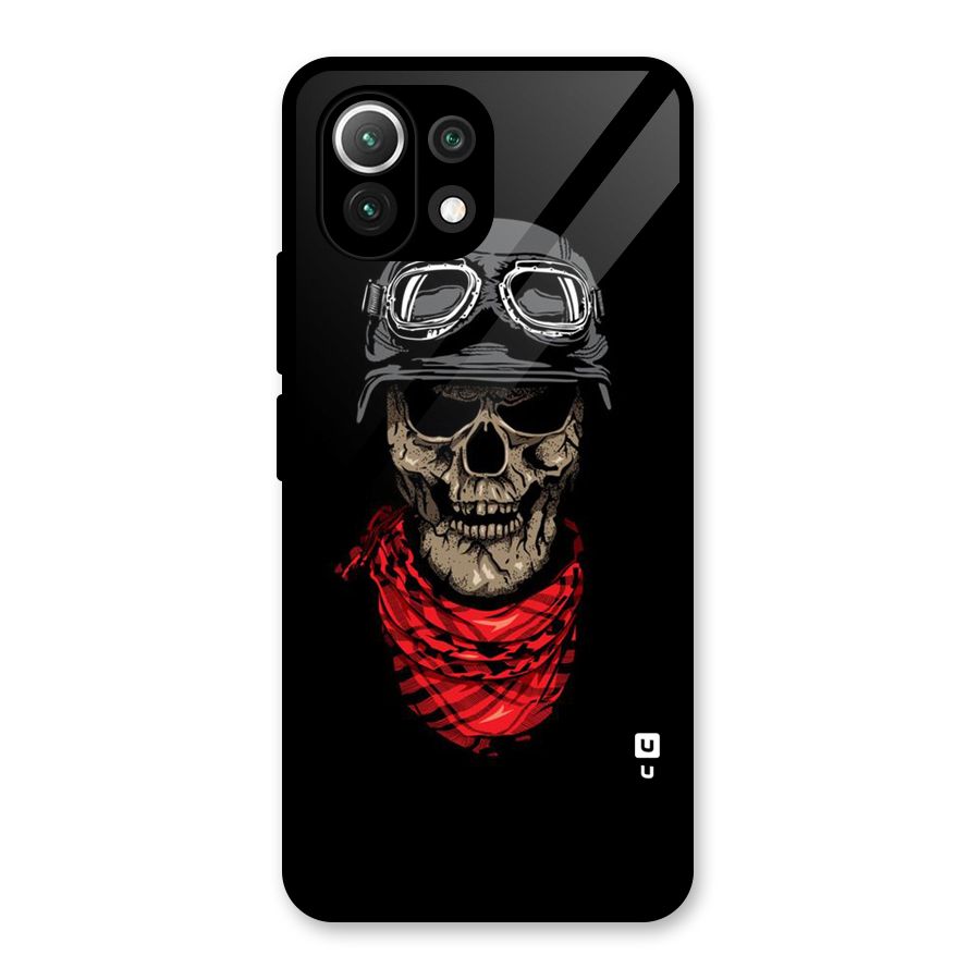Ghost Swag Glass Back Case for Mi 11 Lite