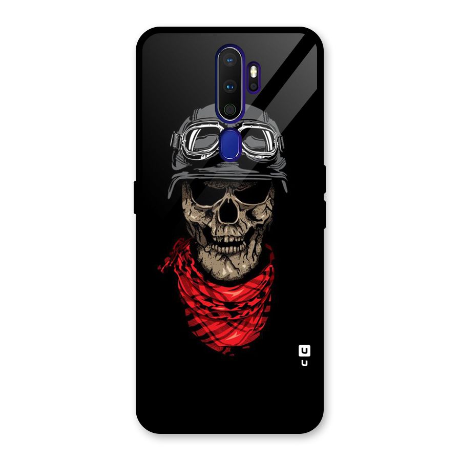 Ghost Swag Glass Back Case for Oppo A9 (2020)