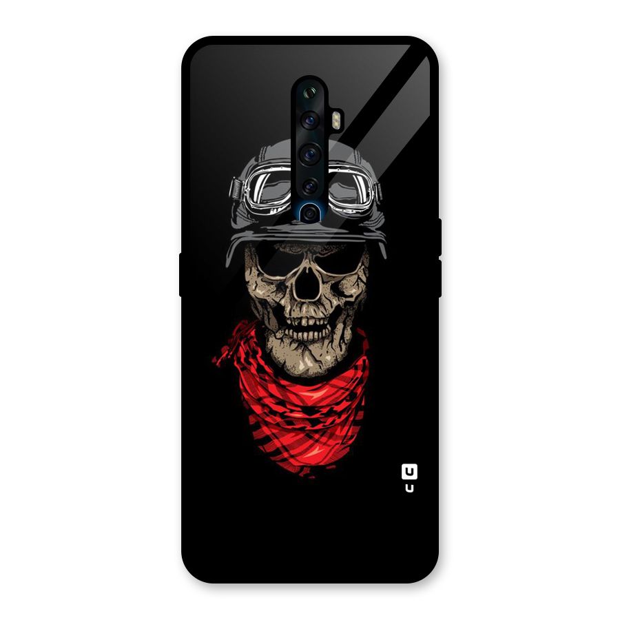 Ghost Swag Glass Back Case for Oppo Reno2 F