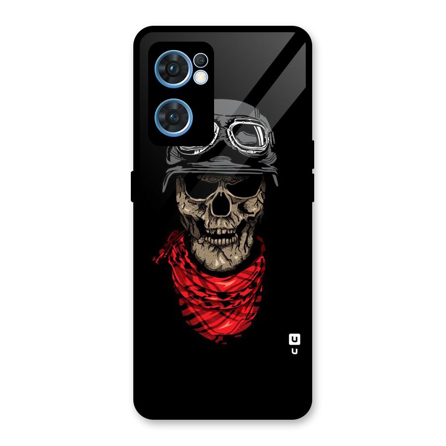 Ghost Swag Glass Back Case for Oppo Reno7 5G