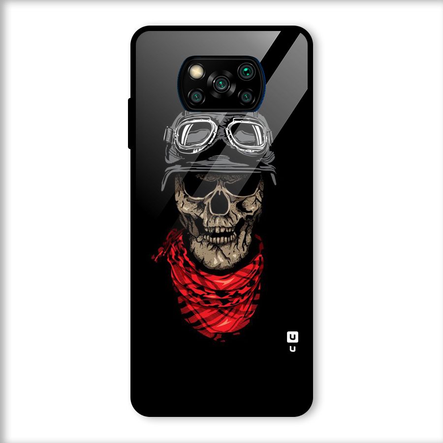 Ghost Swag Glass Back Case for Poco X3