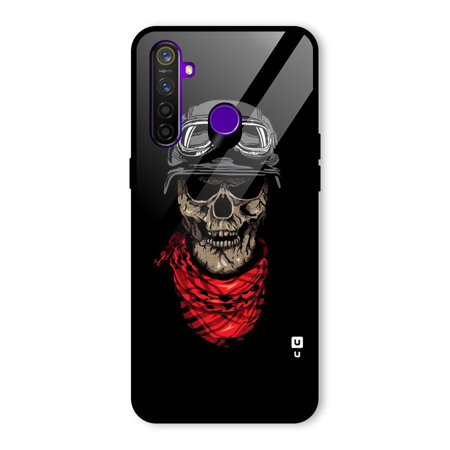 Ghost Swag Glass Back Case for Realme 5 Pro