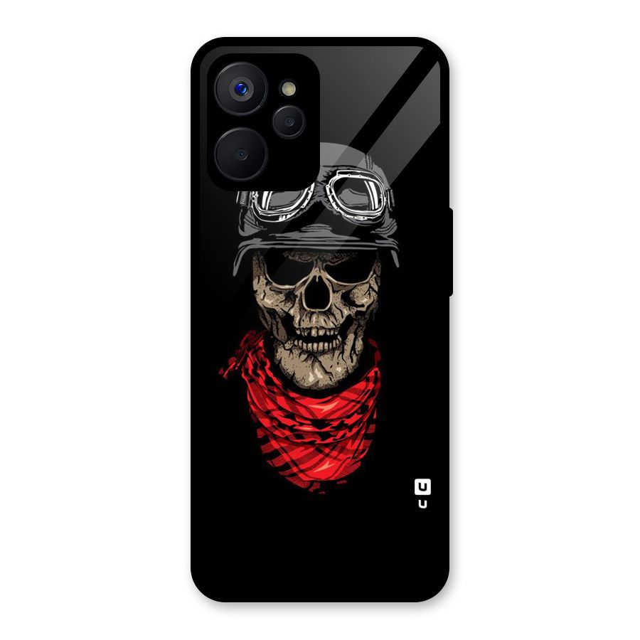 Ghost Swag Glass Back Case for Realme 9i 5G