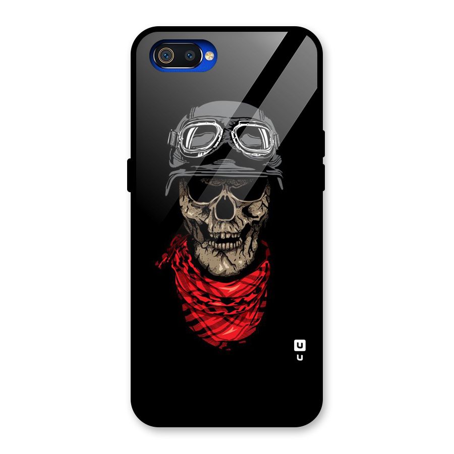 Ghost Swag Glass Back Case for Realme C2