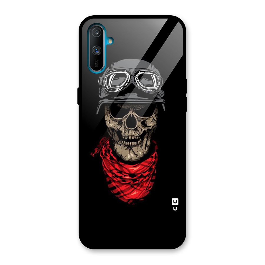 Ghost Swag Glass Back Case for Realme C3