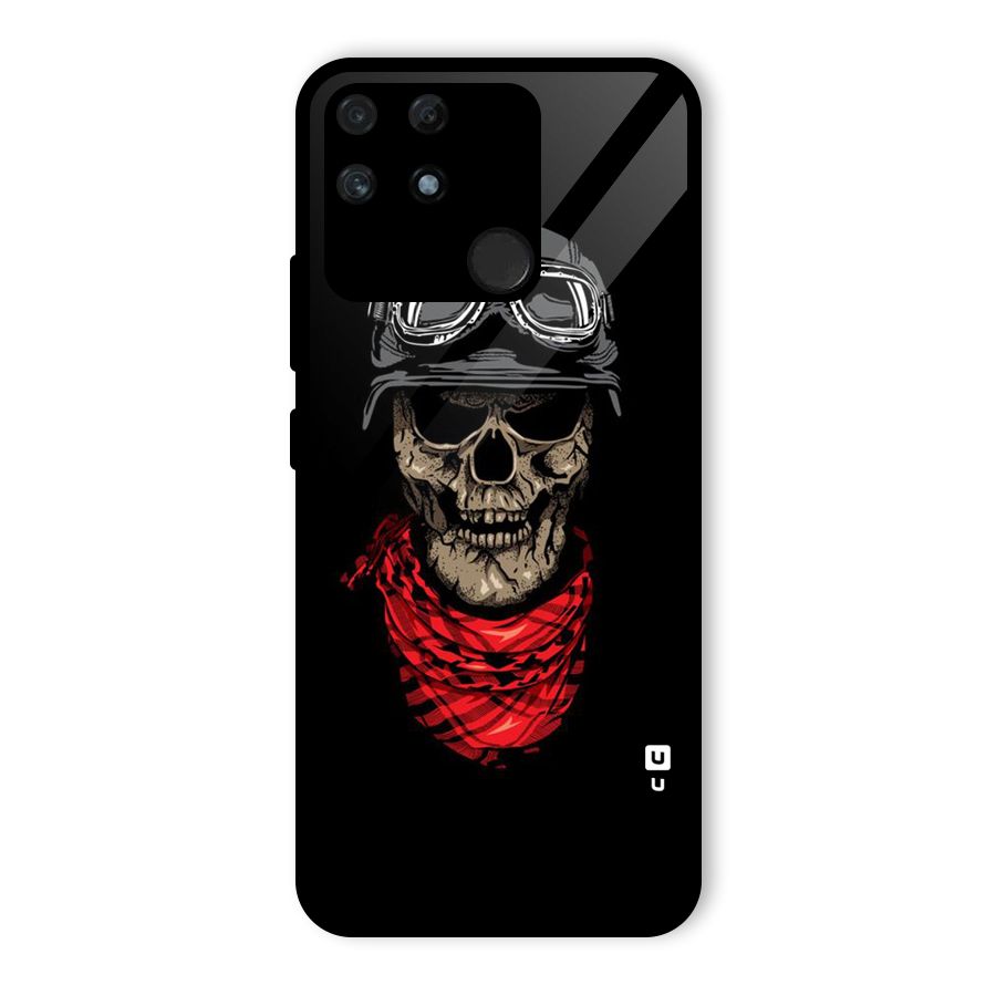 Ghost Swag Glass Back Case for Realme Narzo 50A
