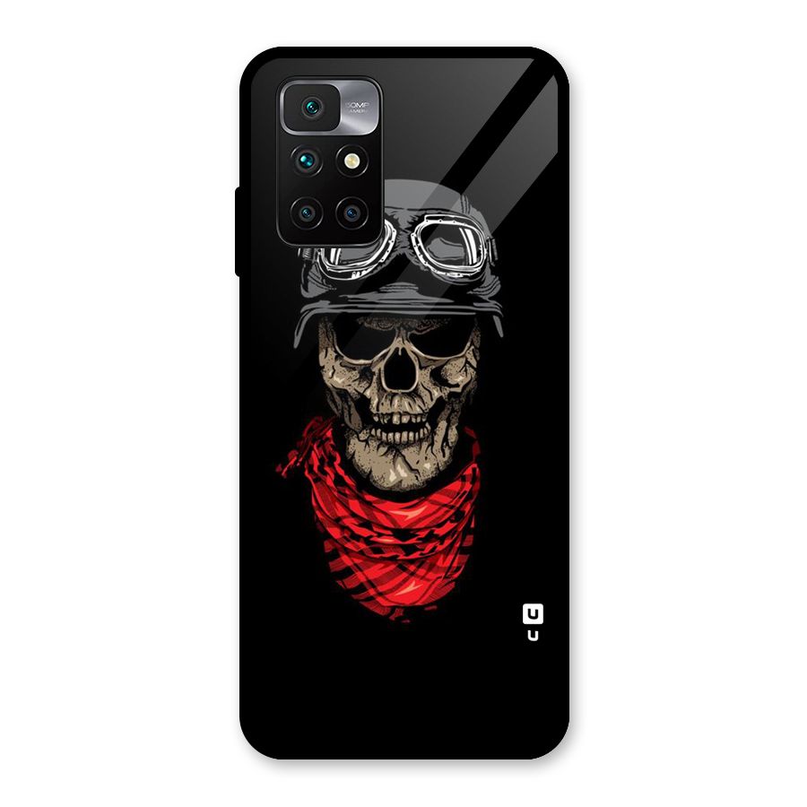 Ghost Swag Glass Back Case for Redmi 10 Prime