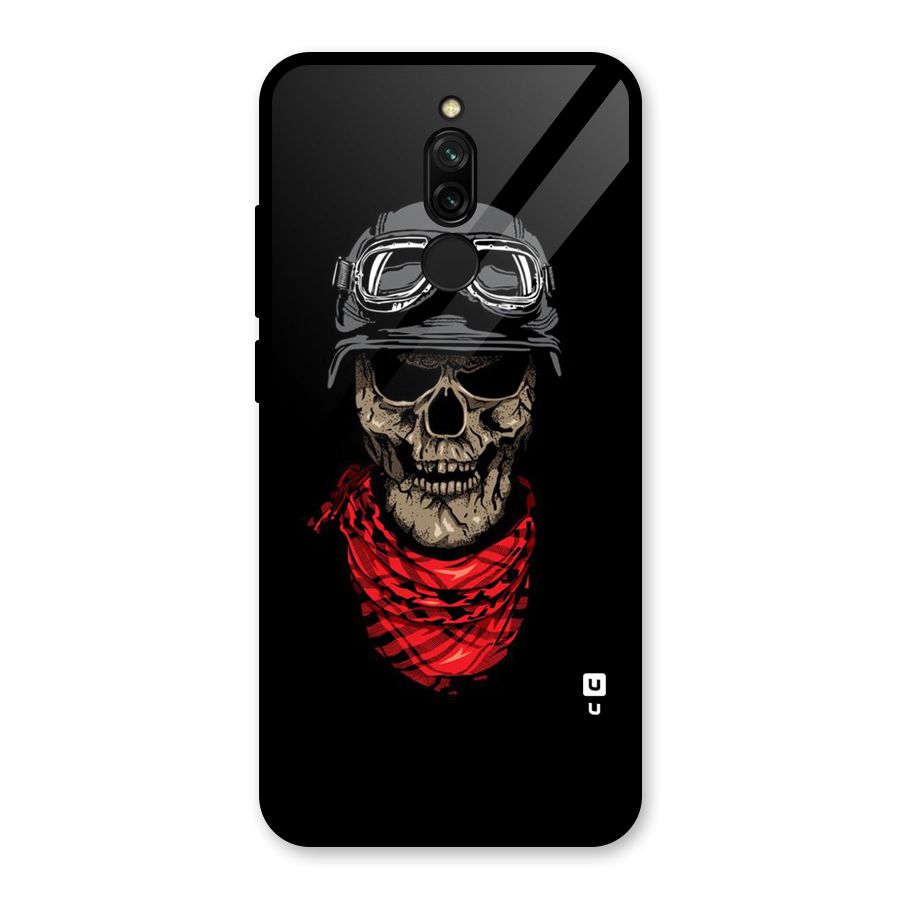 Ghost Swag Glass Back Case for Redmi 8