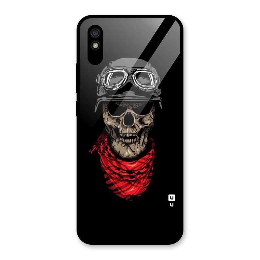 Ghost Swag Glass Back Case for Redmi 9i