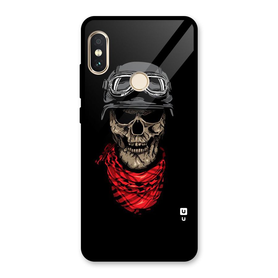 Ghost Swag Glass Back Case for Redmi Note 5 Pro