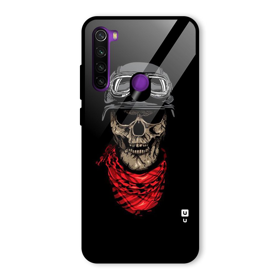 Ghost Swag Glass Back Case for Redmi Note 8