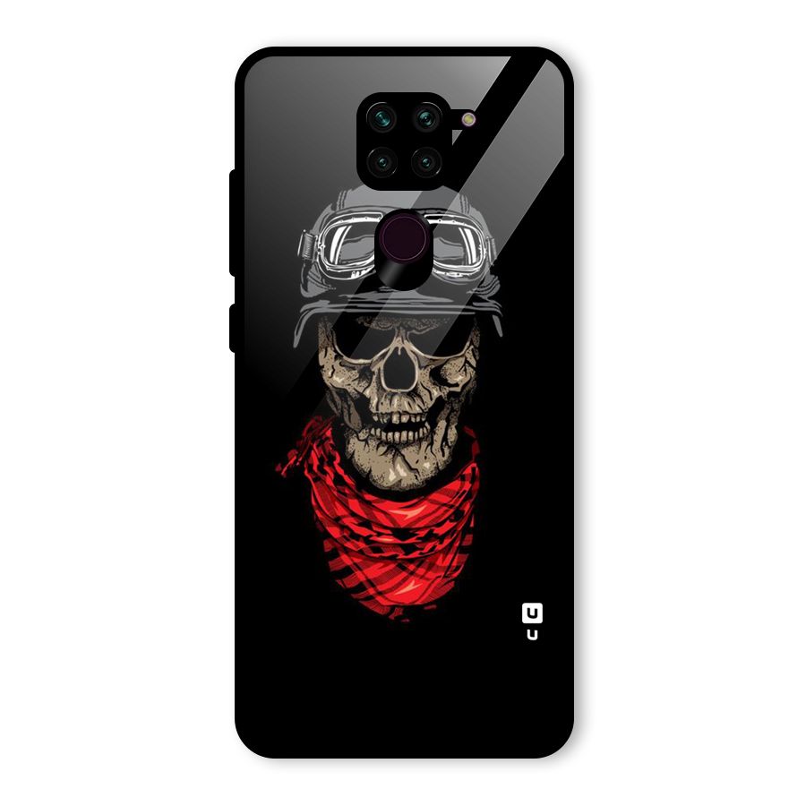 Ghost Swag Glass Back Case for Redmi Note 9