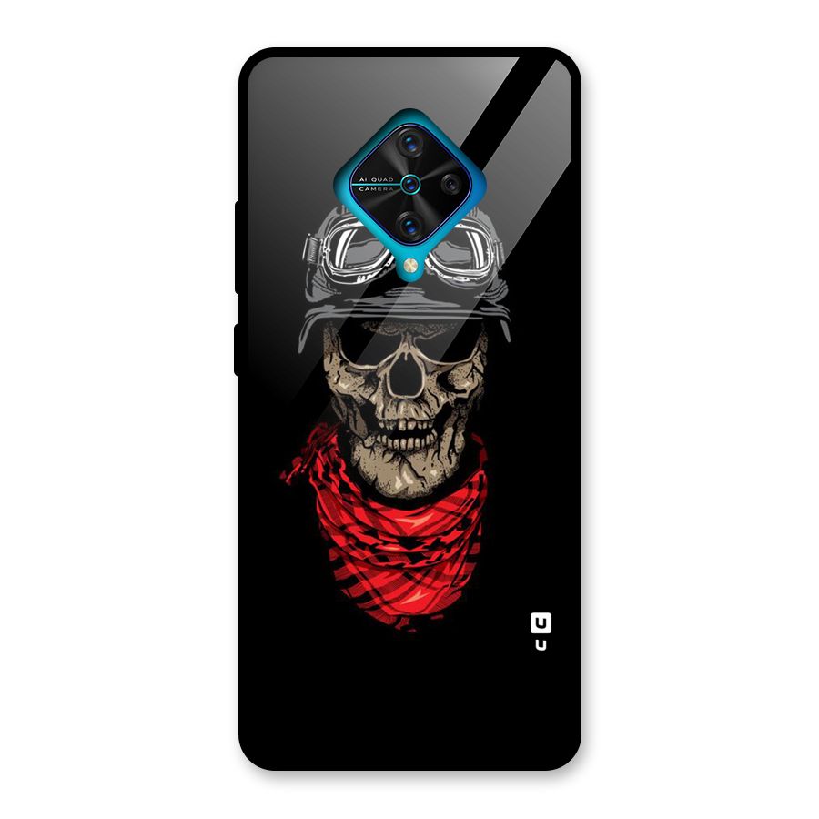 Ghost Swag Glass Back Case for Vivo S1 Pro