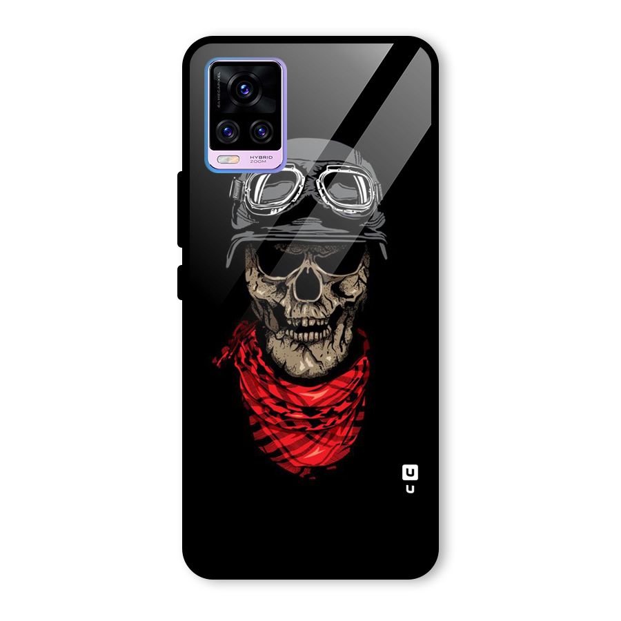 Ghost Swag Glass Back Case for Vivo V20 Pro