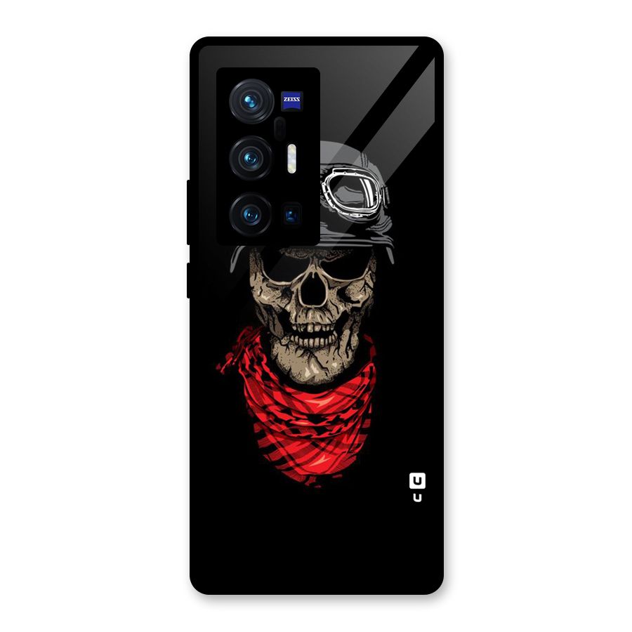 Ghost Swag Glass Back Case for Vivo X70 Pro Plus