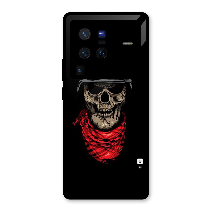 Ghost Swag Glass Back Case for Vivo X80 Pro