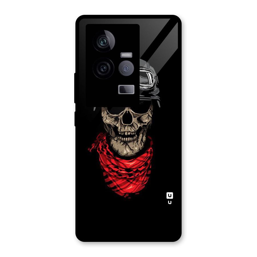 Ghost Swag Glass Back Case for Vivo iQOO 11 5G