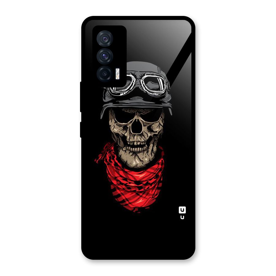 Ghost Swag Glass Back Case for Vivo iQOO 7 5G