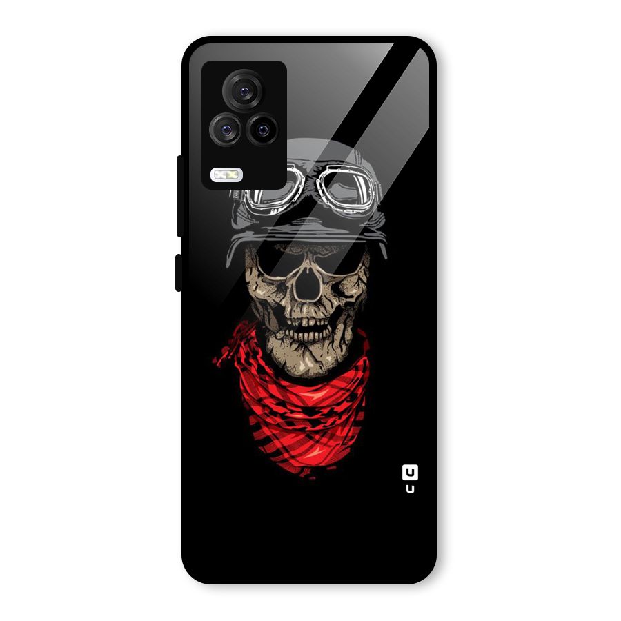 Ghost Swag Glass Back Case for Vivo iQOO 7 Legend 5G