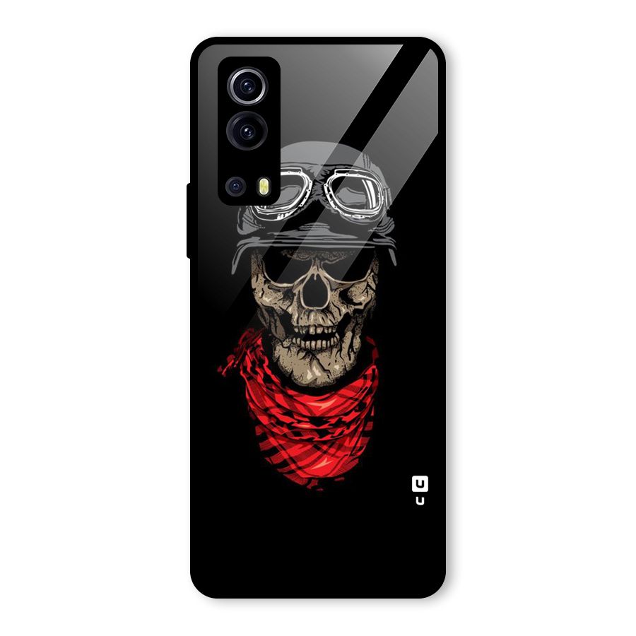 Ghost Swag Glass Back Case for Vivo iQOO Z3