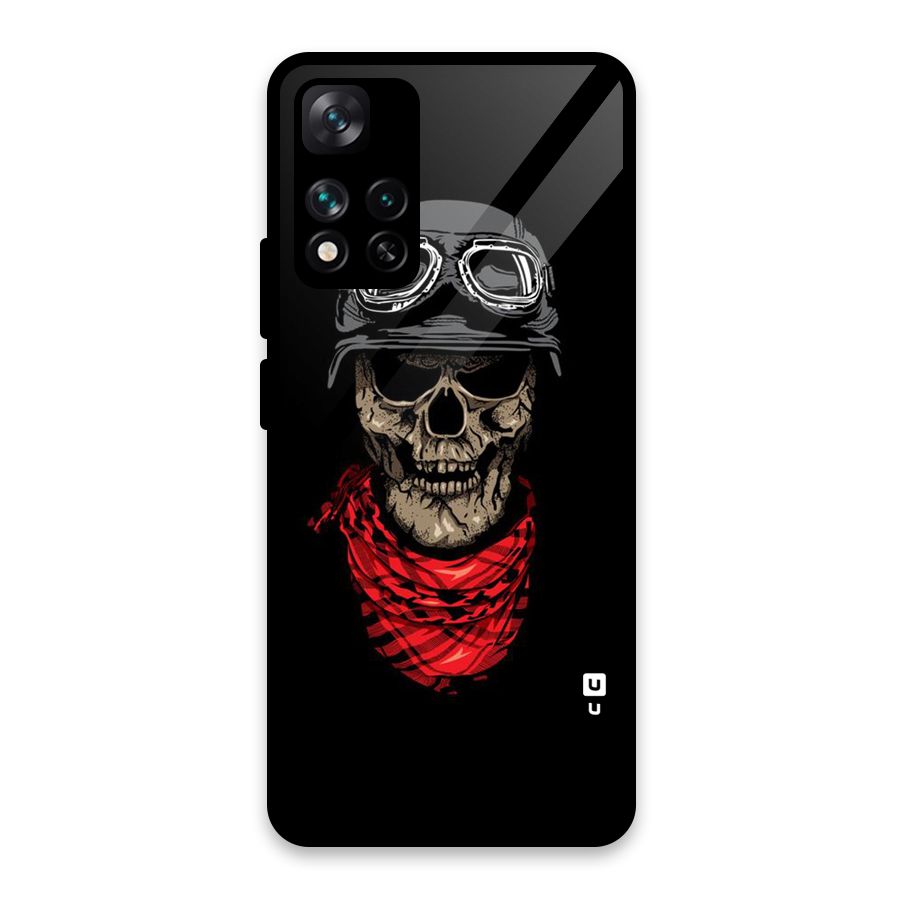 Ghost Swag Glass Back Case for Xiaomi 11i HyperCharge 5G