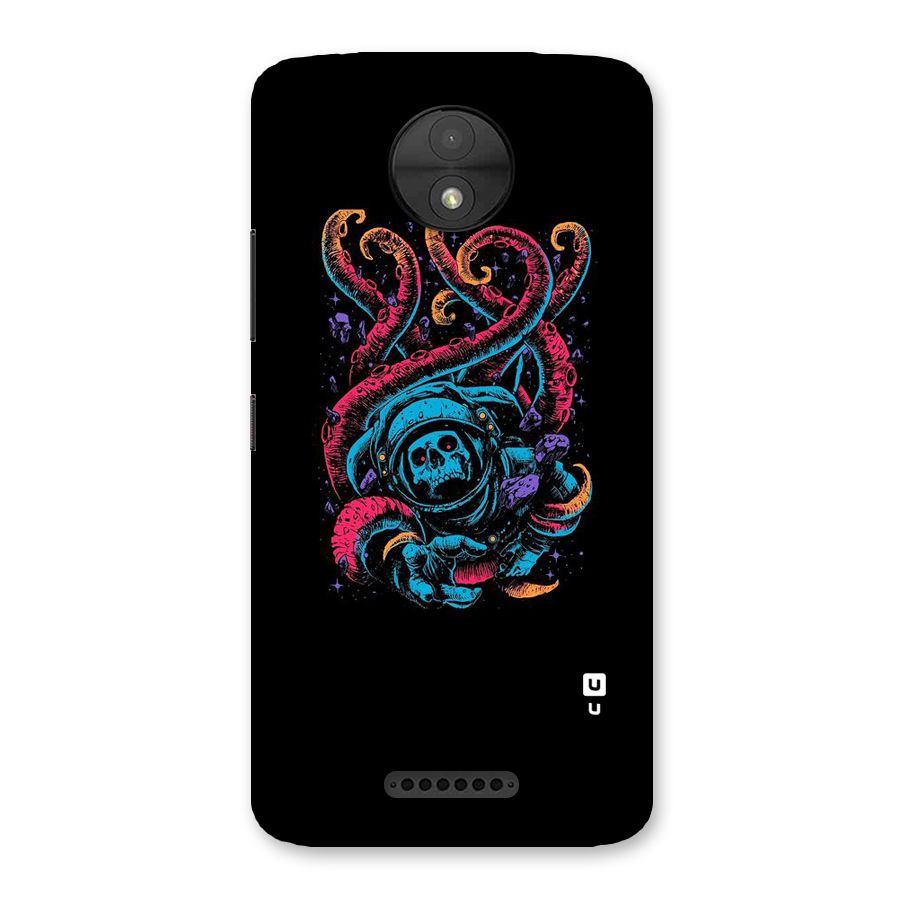 Ghost Tails Back Case for Moto C