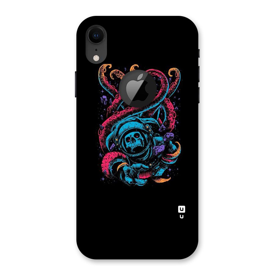 Ghost Tails Back Case for iPhone XR Logo Cut