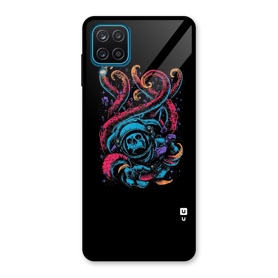 Ghost Tails Glass Back Case for Galaxy A12